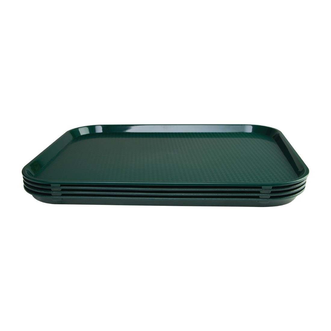 Olympia Kristallon Polypropylene Foodservice Tray 350 x 450mm Green - P511