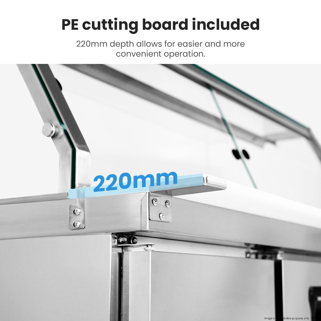 Thermaster Cold Salad & Noodle Bar 6x1/1 GN Pans PG210FA-XG