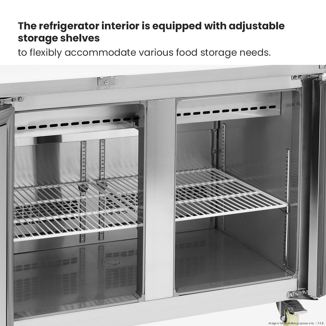 Thermaster Cold Salad & Noodle Bar 6x1/1 GN Pans PG210FA-XG