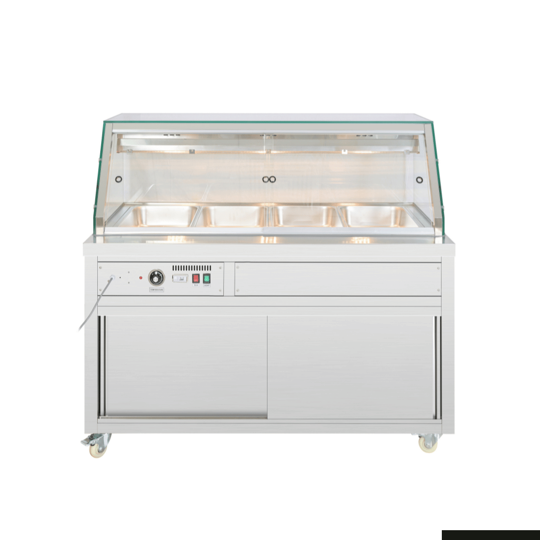 Thermaster Wet and Dry Bain Marie Display 4x1/1 GN Pans PG150FE-XG