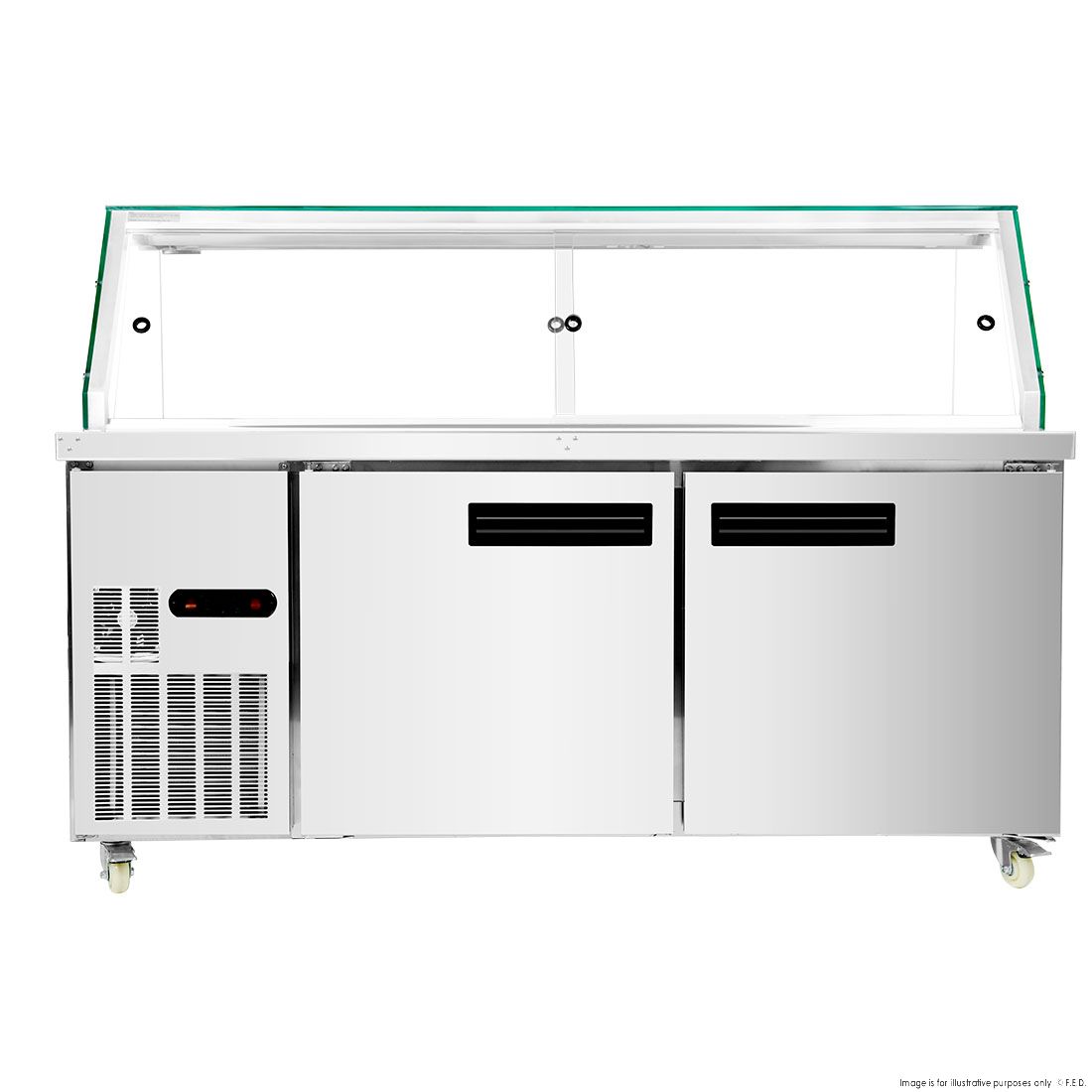 Thermaster Cold Salad & Noodle Bar 5x1/1 GN Pans PG180FA-XG