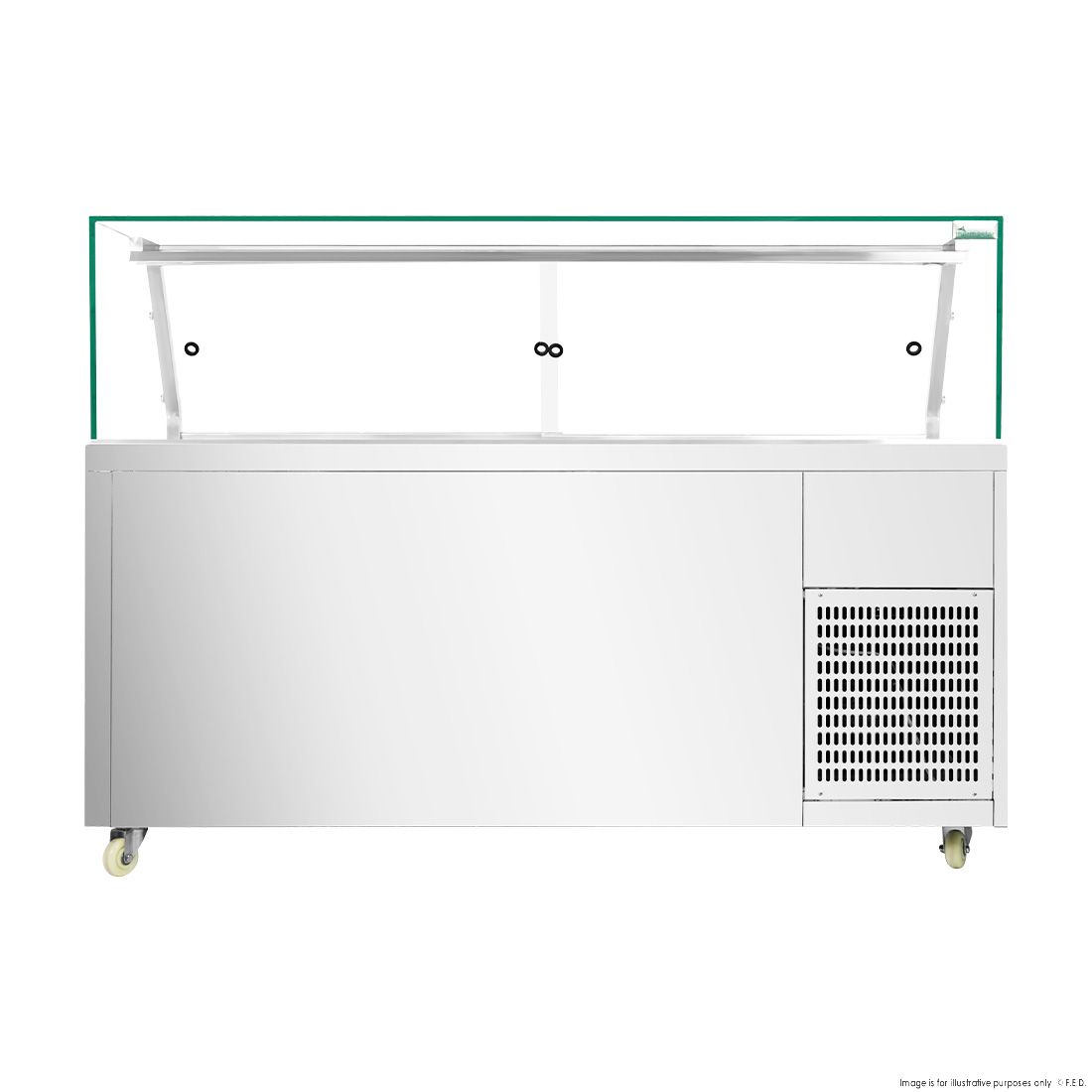 Thermaster Cold Salad & Noodle Bar 5x1/1 GN Pans PG180FA-XG