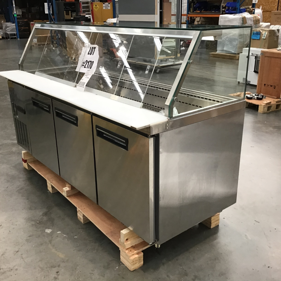 CLEARANCE - Thermaster Cold Salad & Noodle Bar 6x1/1 GN Pans - PG210FA-XG-NSW2170