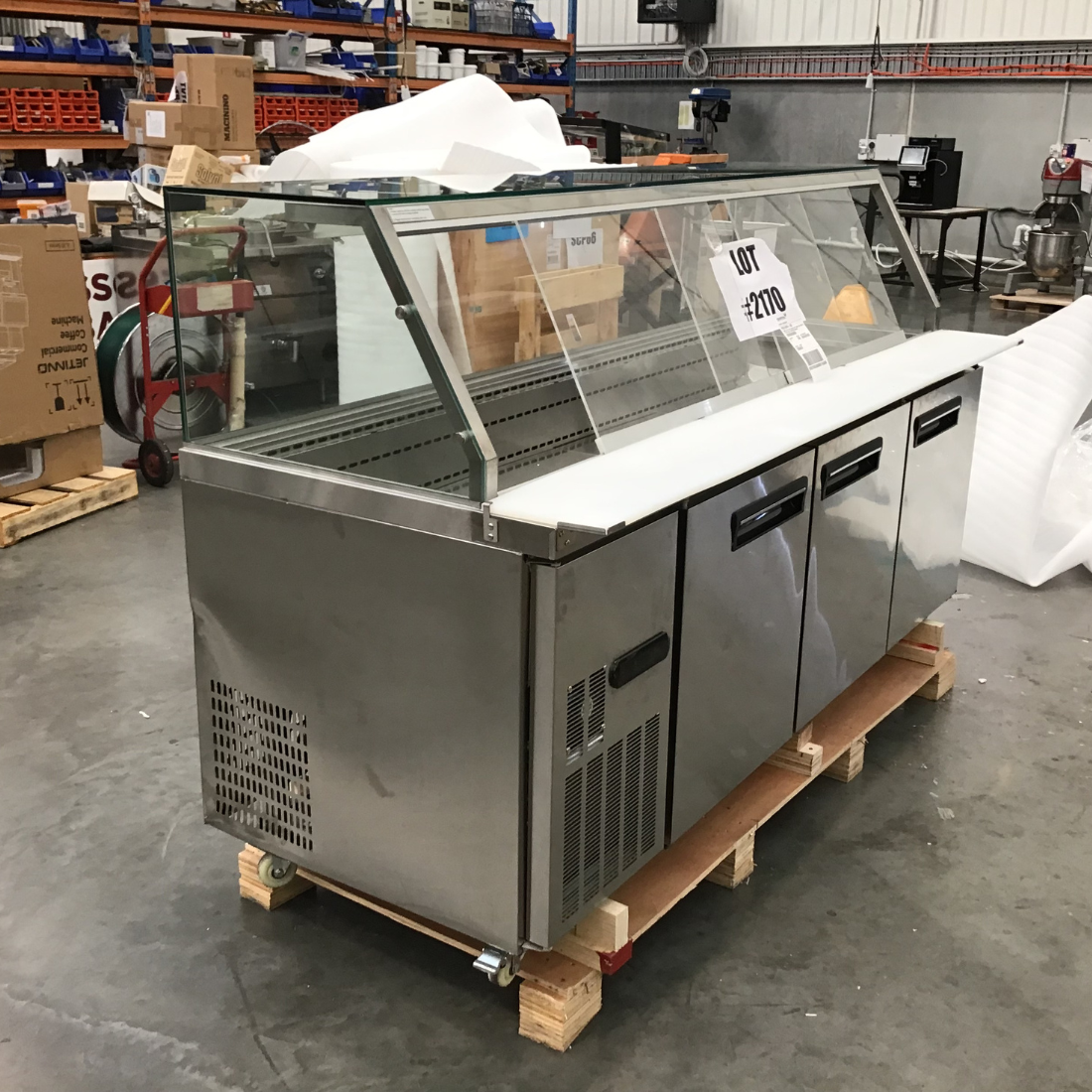 CLEARANCE - Thermaster Cold Salad & Noodle Bar 6x1/1 GN Pans - PG210FA-XG-NSW2170