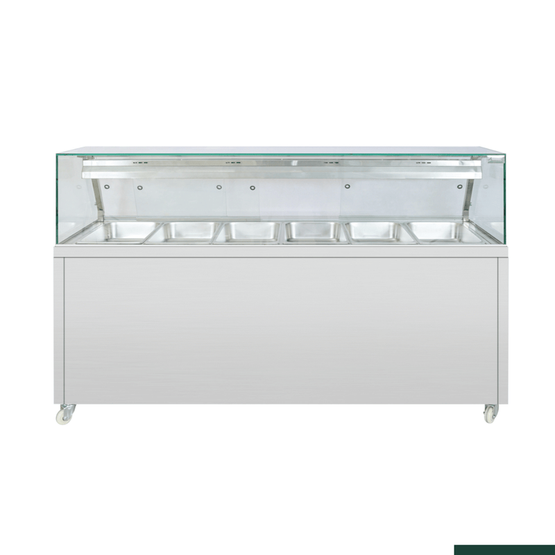 Thermaster Wet and Dry Bain Marie Display 6x1/1 GN Pans PG210FE-XG