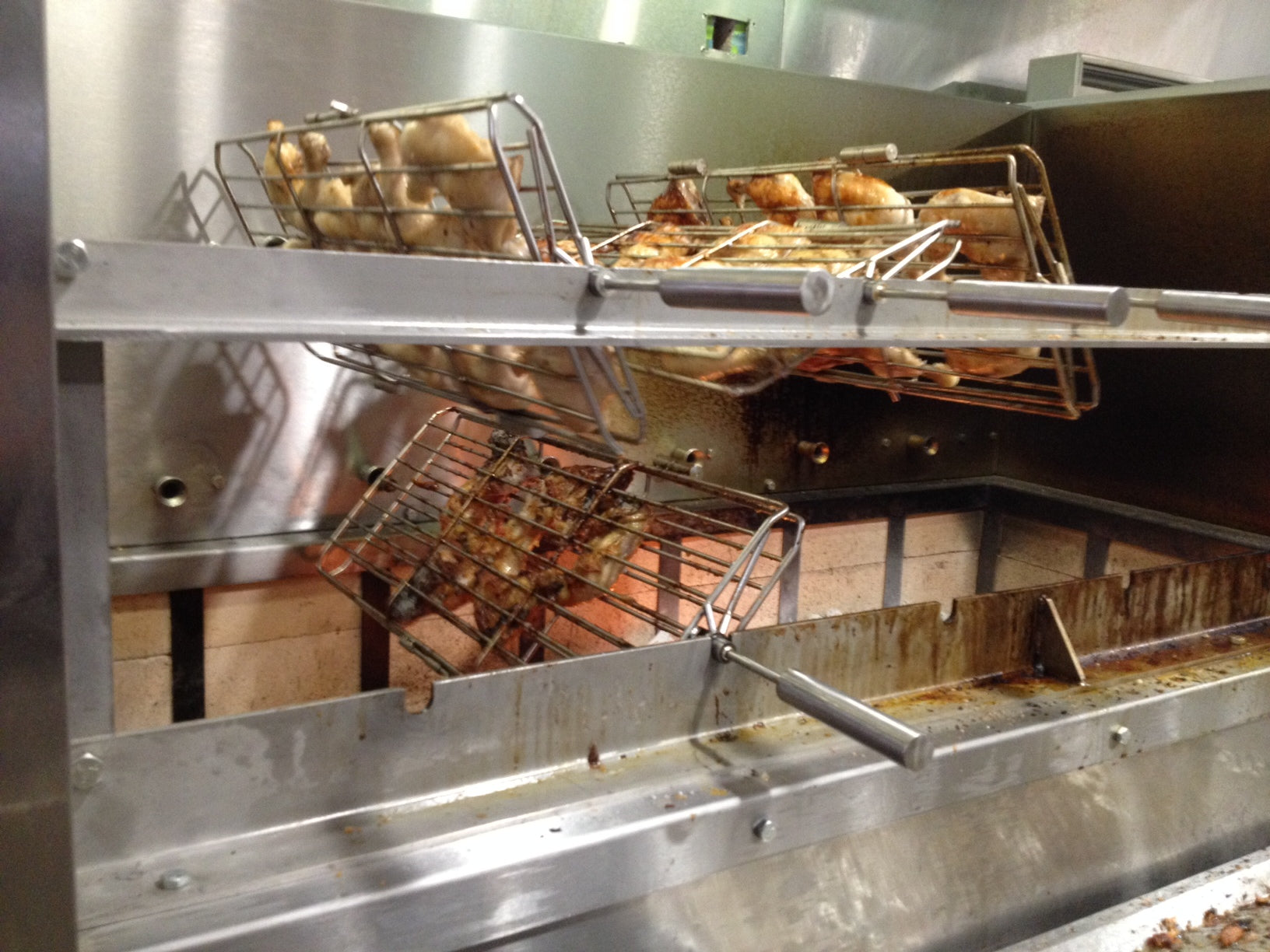 Scheer 1800mm Charcoal Rotisserie Chicken Machine with 11 Baskets - CM1800