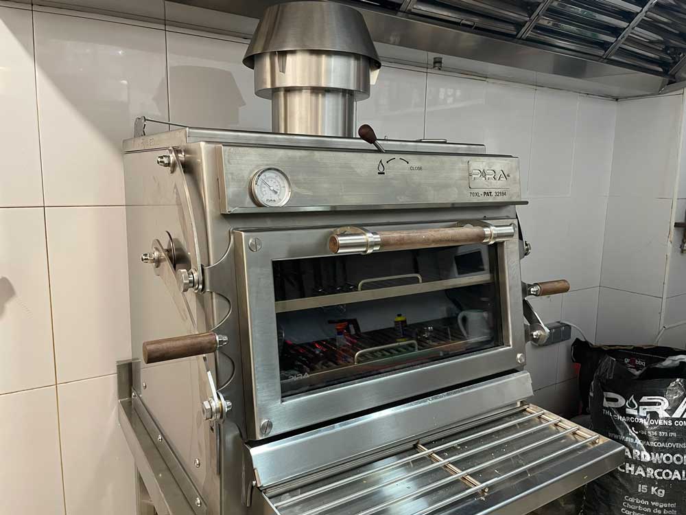 Pira 70 XL Silver ED Charcoal Oven - 480.107