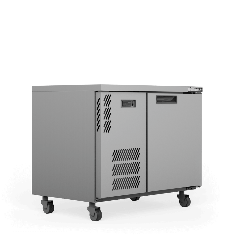 Williams Boronia - One Door Stainless Steel Under Counter Display Refrigerator HB1USS