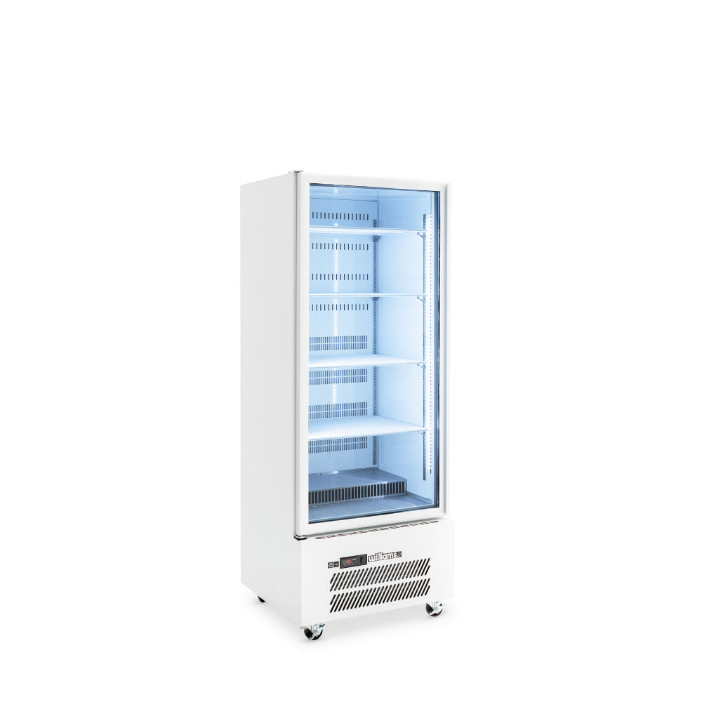 Williams Quartz Star - One Door White Colorbond Upright Display Refrigerator HQS1GWHC