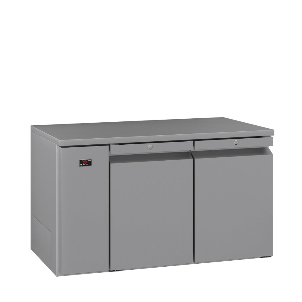 Williams Opal - Two Door Stainless Steel Remote Under Counter Storage Fridge HO2RSS