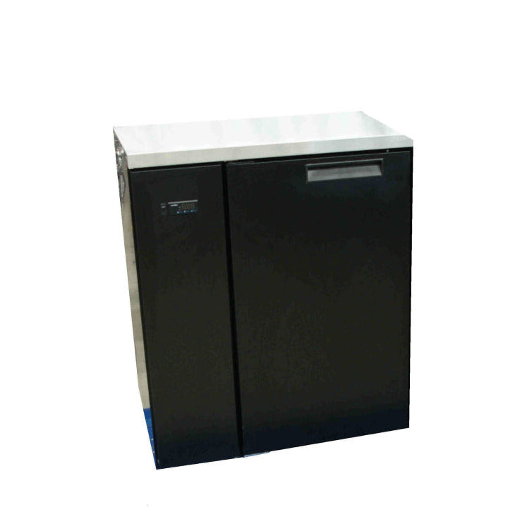 Williams Cameo - One Door Black Colorbond Remote Back Bar Counter Display Refrigerator HC1RSB