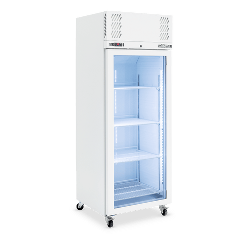 Williams Pearl - One Door White Colorbond Upright Display Freezer