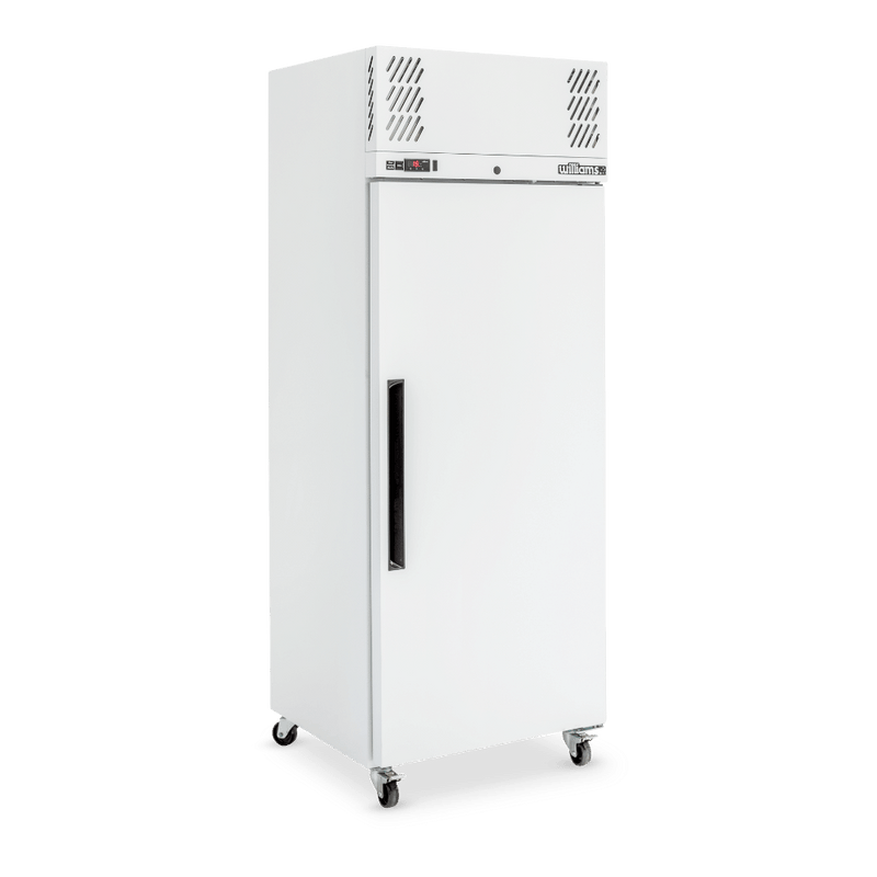 Williams Pearl - One Door White Colorbond Upright Storage Freezer