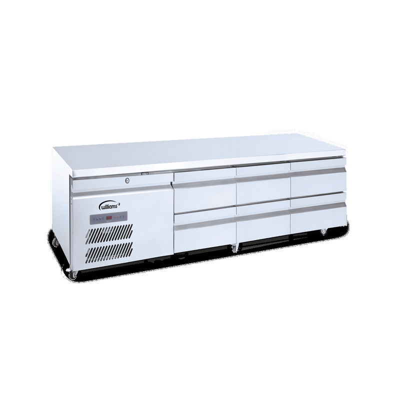 Williams Under Broiler Counter - Six Drawer Self Contained Lowline Refigerator