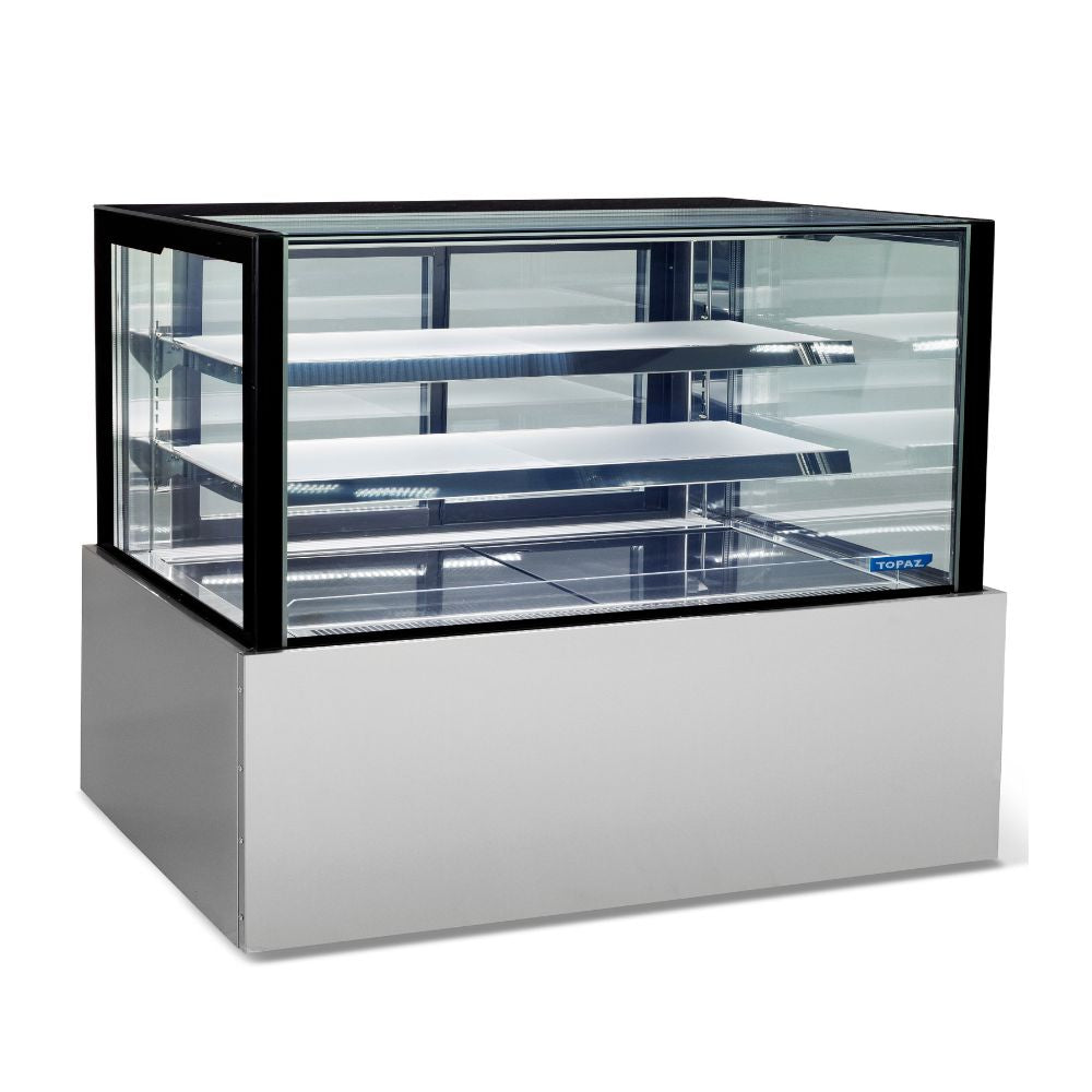 Williams Topaz Cake Display - 1800Mm Two (Plus Base) Tier Free Standing Ambient Cake & Food Display HTG18HC