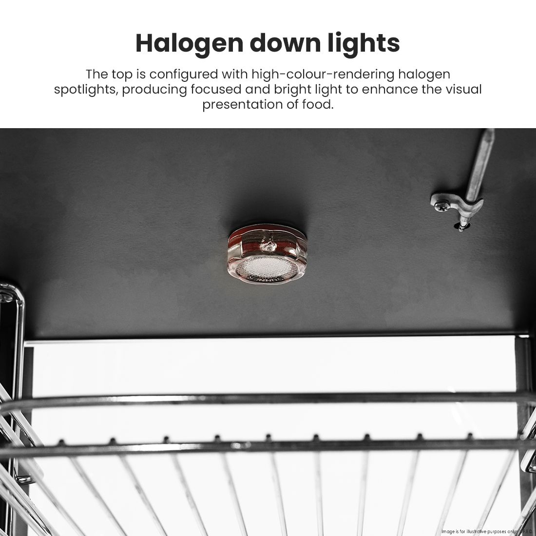 Benchstar Pie Warmer & Hot Food Display PW-RT/660/TGE