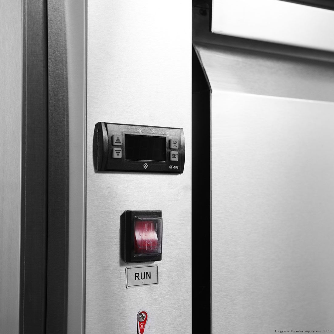 Thermaster Three Door Deluxe Pizza Prep Bench PWB150