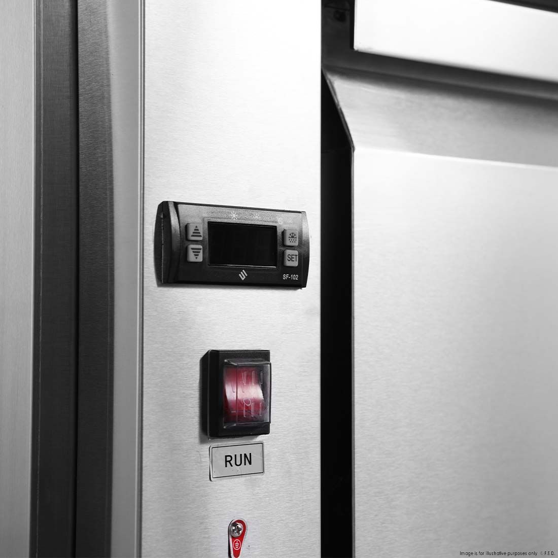 Thermaster Three Door Deluxe Pizza Prep Bench PWB180