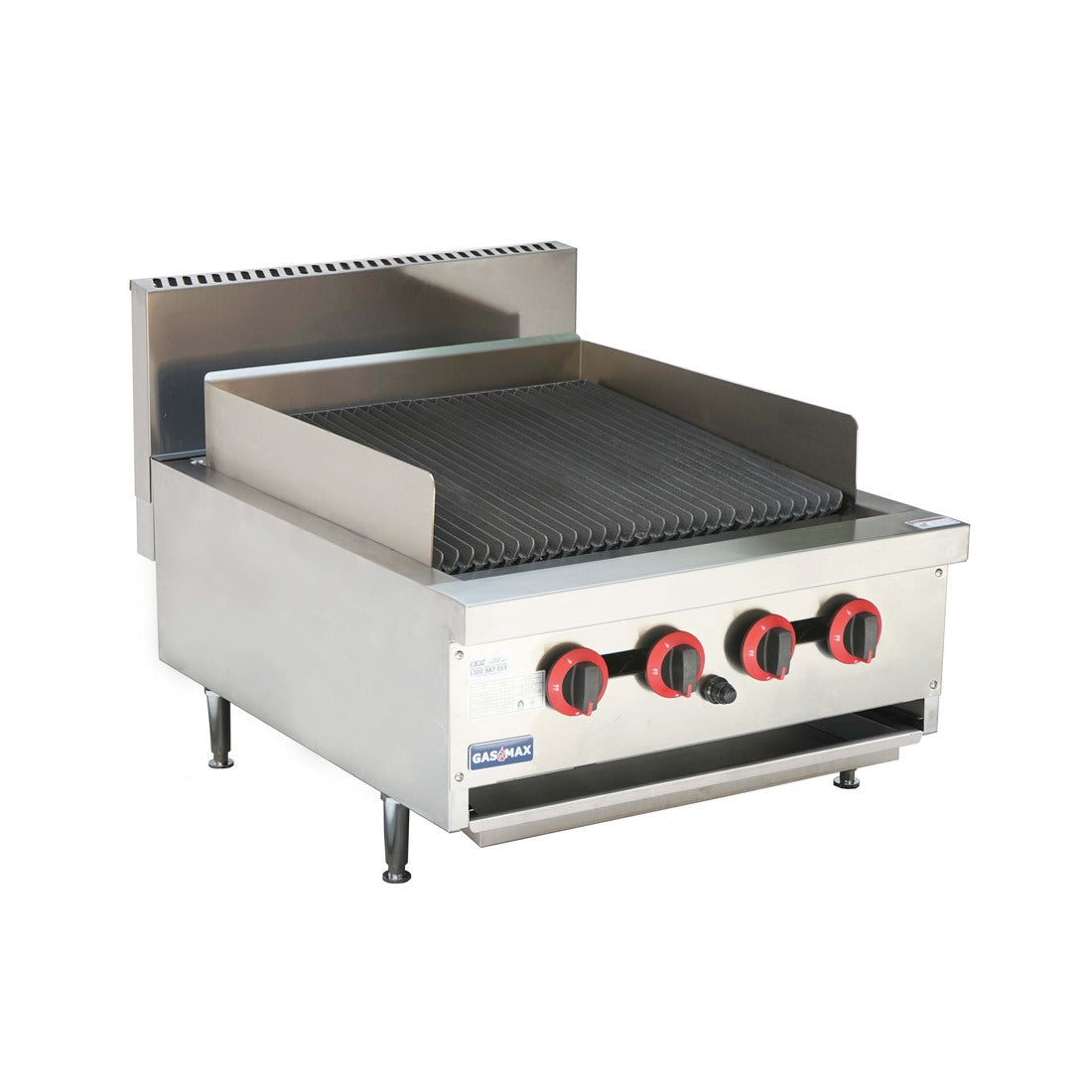 CLEARANCE - Gasmax Natural Gas 4 Burner Char Grill Top - QR-24E-NSW2167