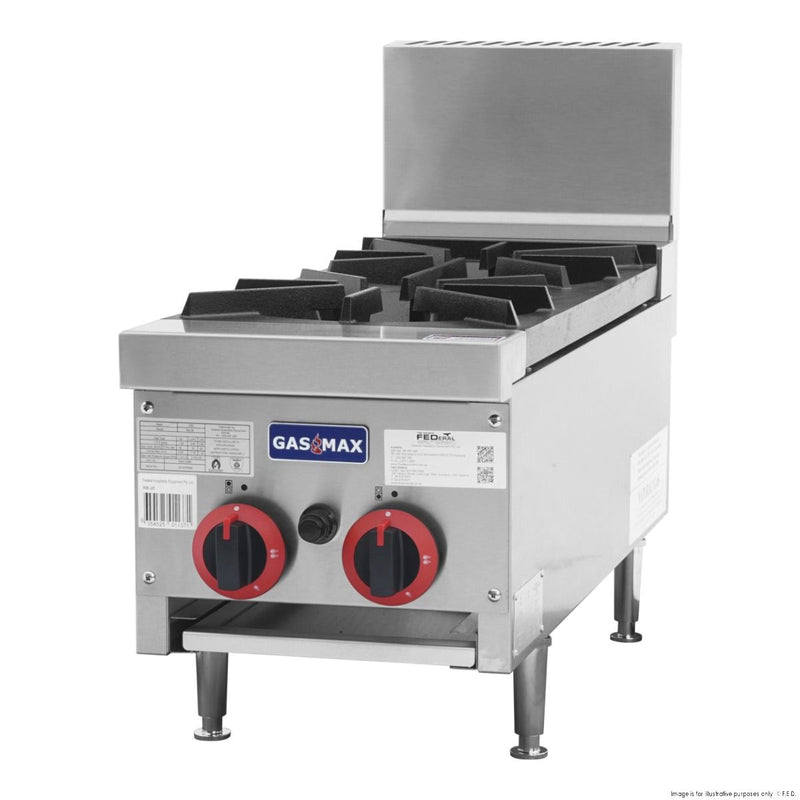 GasMax Gas Cook Top 2 Burner With Flame Failure- RB-2E