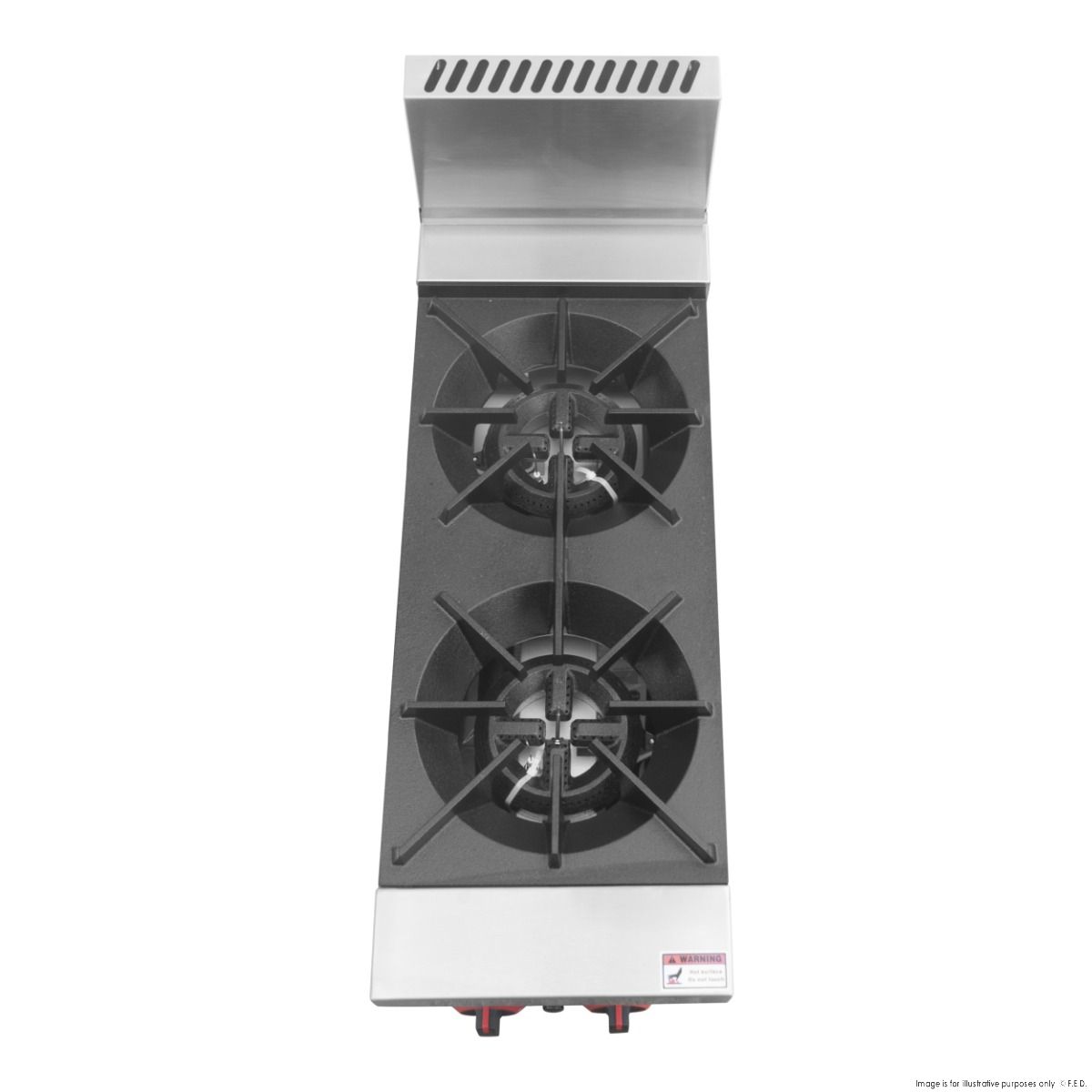 GasMax Gas Cook Top 2 Burner With Flame Failure- RB-2E