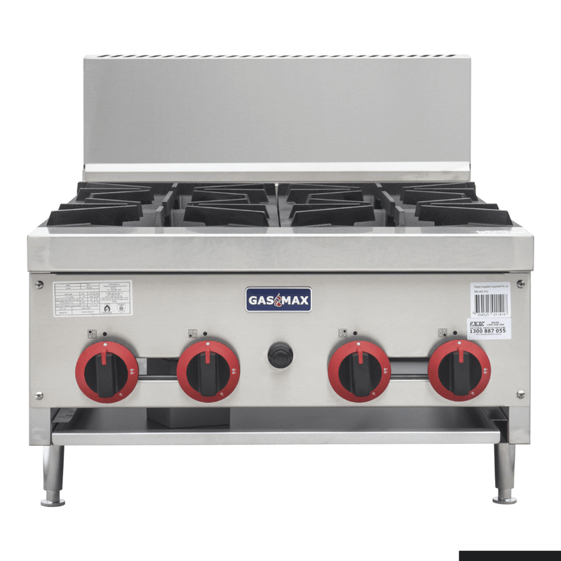 GasMax Gas Cook Top 4 Burner With Flame Failure RB-4E