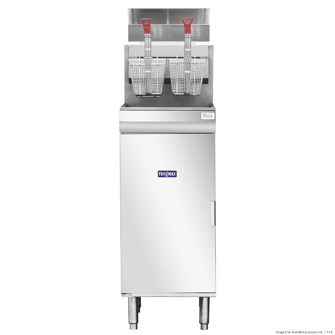 FryMAX Superfast Lpg Gas Tube Fryer RC300ELPG