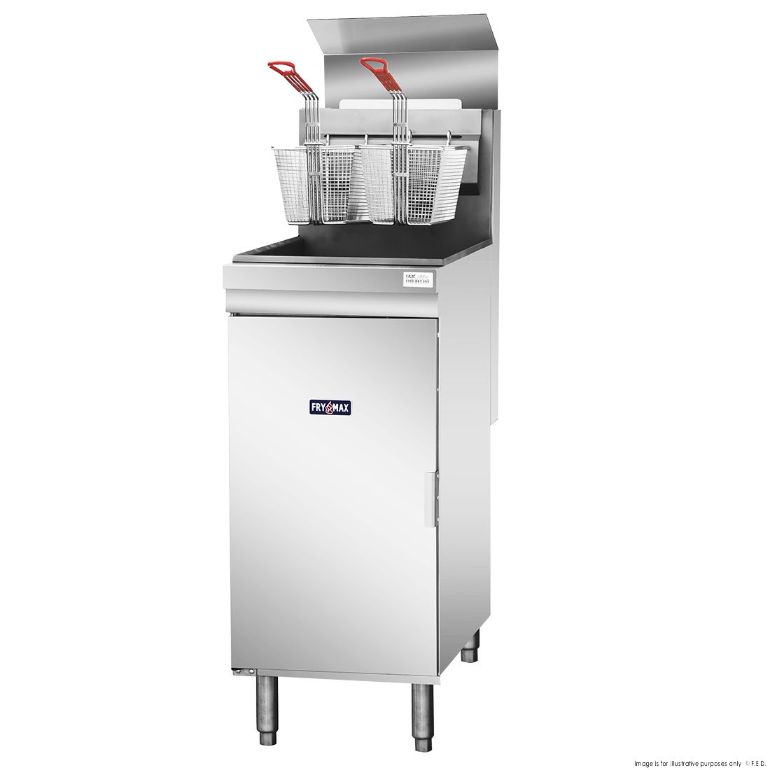 FryMAX Superfast Lpg Gas Tube Fryer RC400ELPG