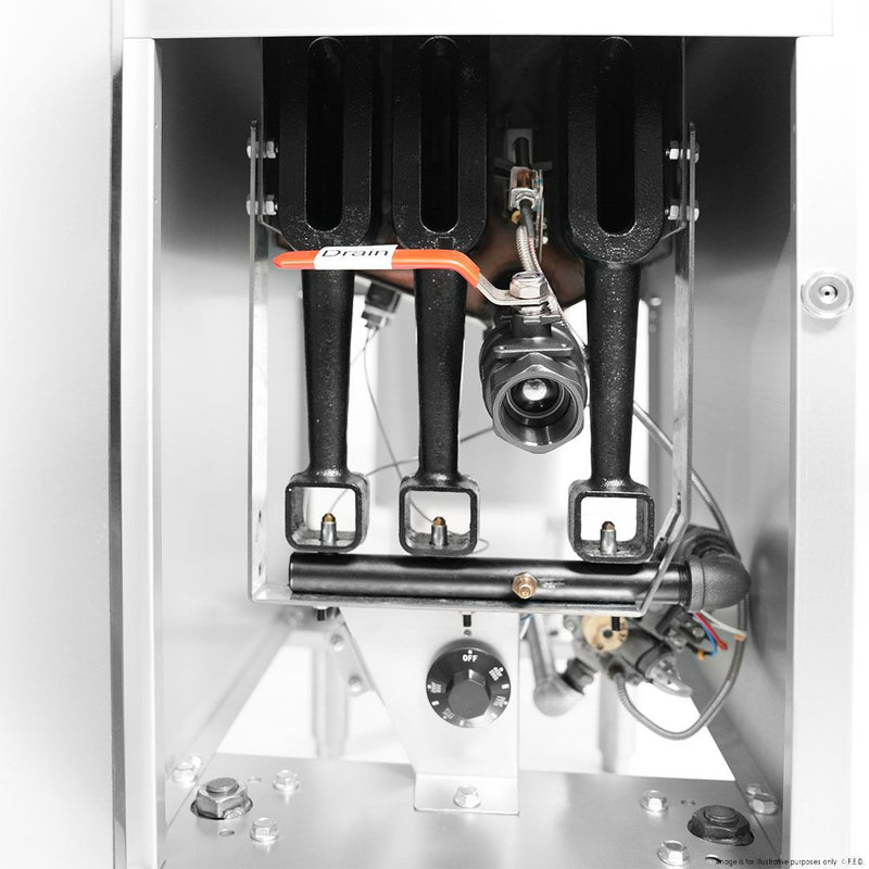 FryMAX Superfast Natural Gas Tube Fryer RC300E