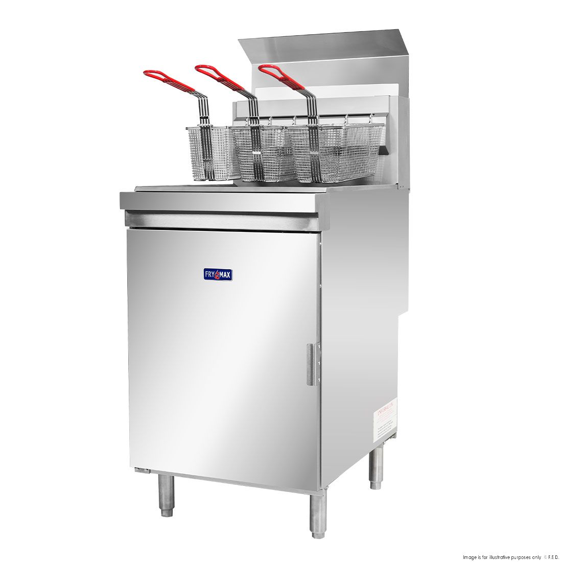 FryMAX Superfast Lpg Gas Tube Fryer RC500ELPG