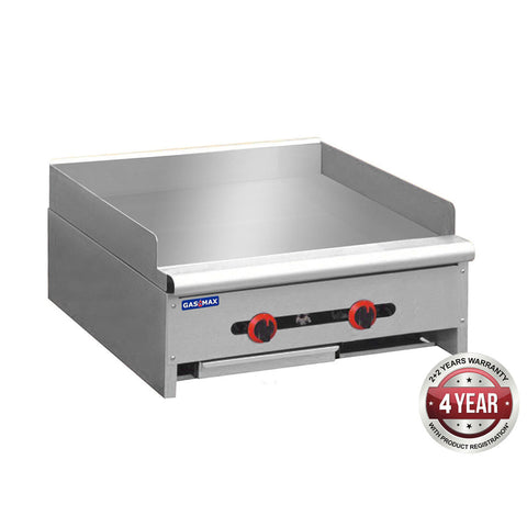 GasMax RGT-24E Two Burner Griddle - Natural Gas/LPG