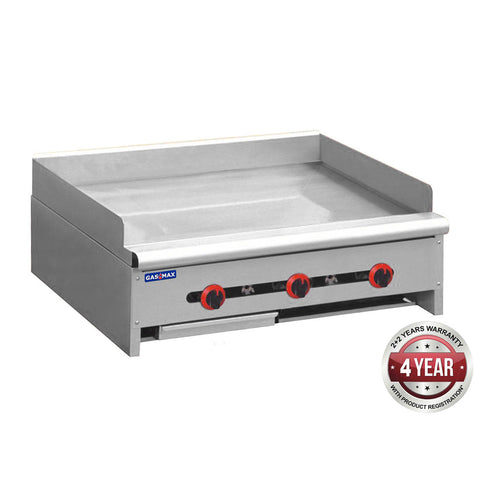 GasMax RGT-36E Three Burner Griddle - Natural Gas/LPG