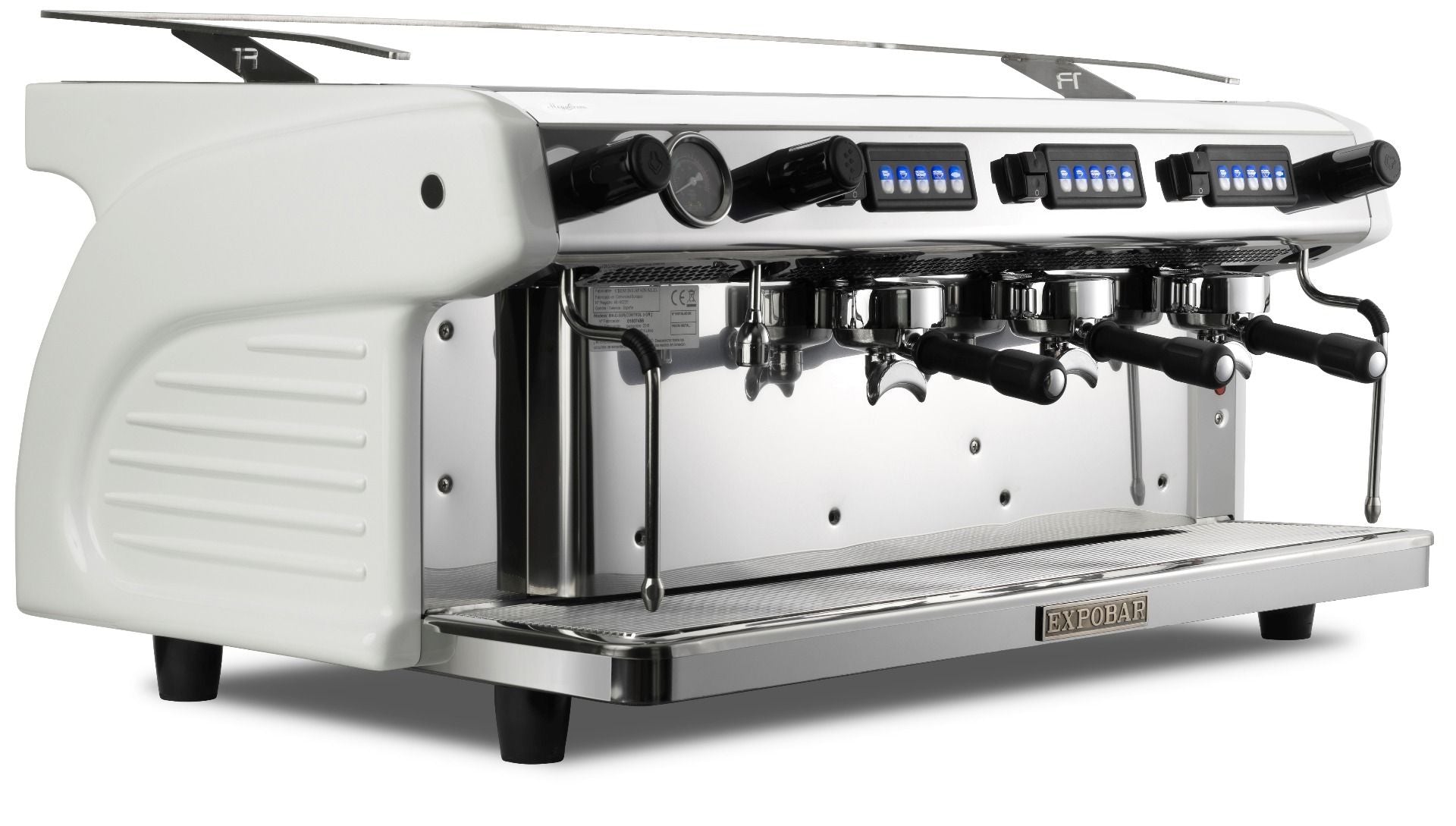 Expobar Ruggero Classic V2.0 High Cup - 3 Group Commercial Espresso Machine
