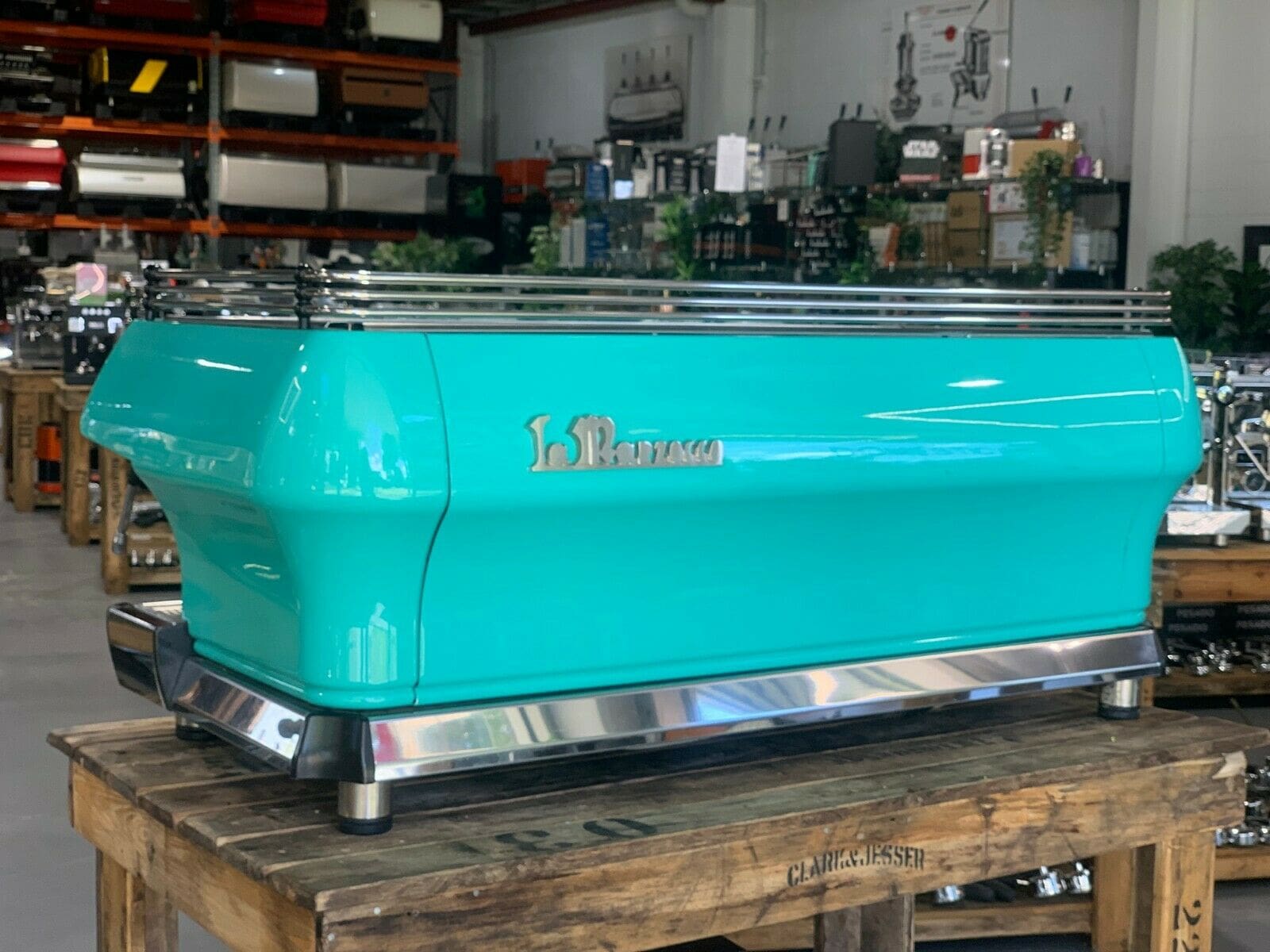 La Marzocco FB80 - 4 Group Commercial Espresso Machine - Aqua