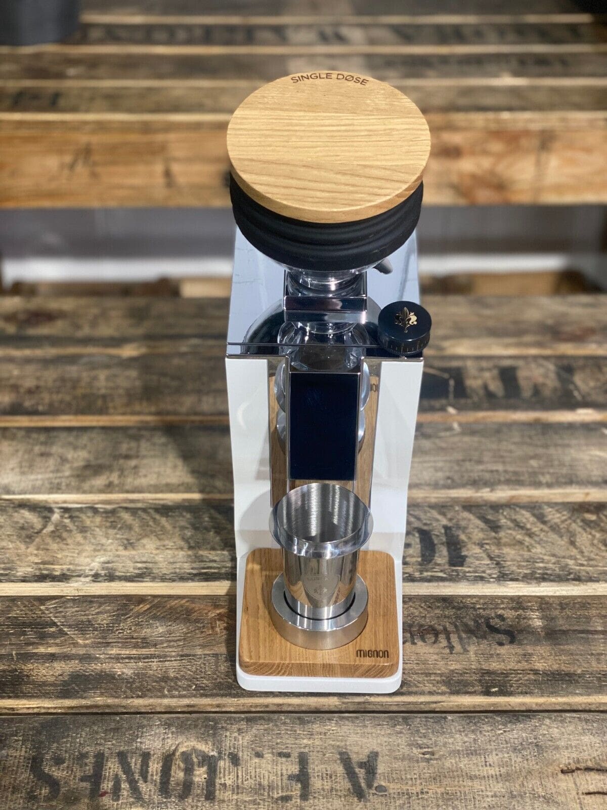 Eureka ORO Mignon Single Dose White - Timber