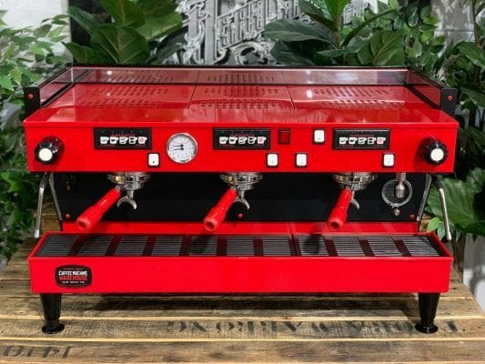 La Marzocco Linea 3 Group Red & Black