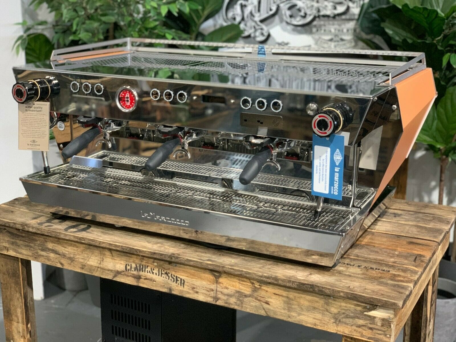 La Marzocco KB90 Peach - 3 Group Commercial Espresso Machine