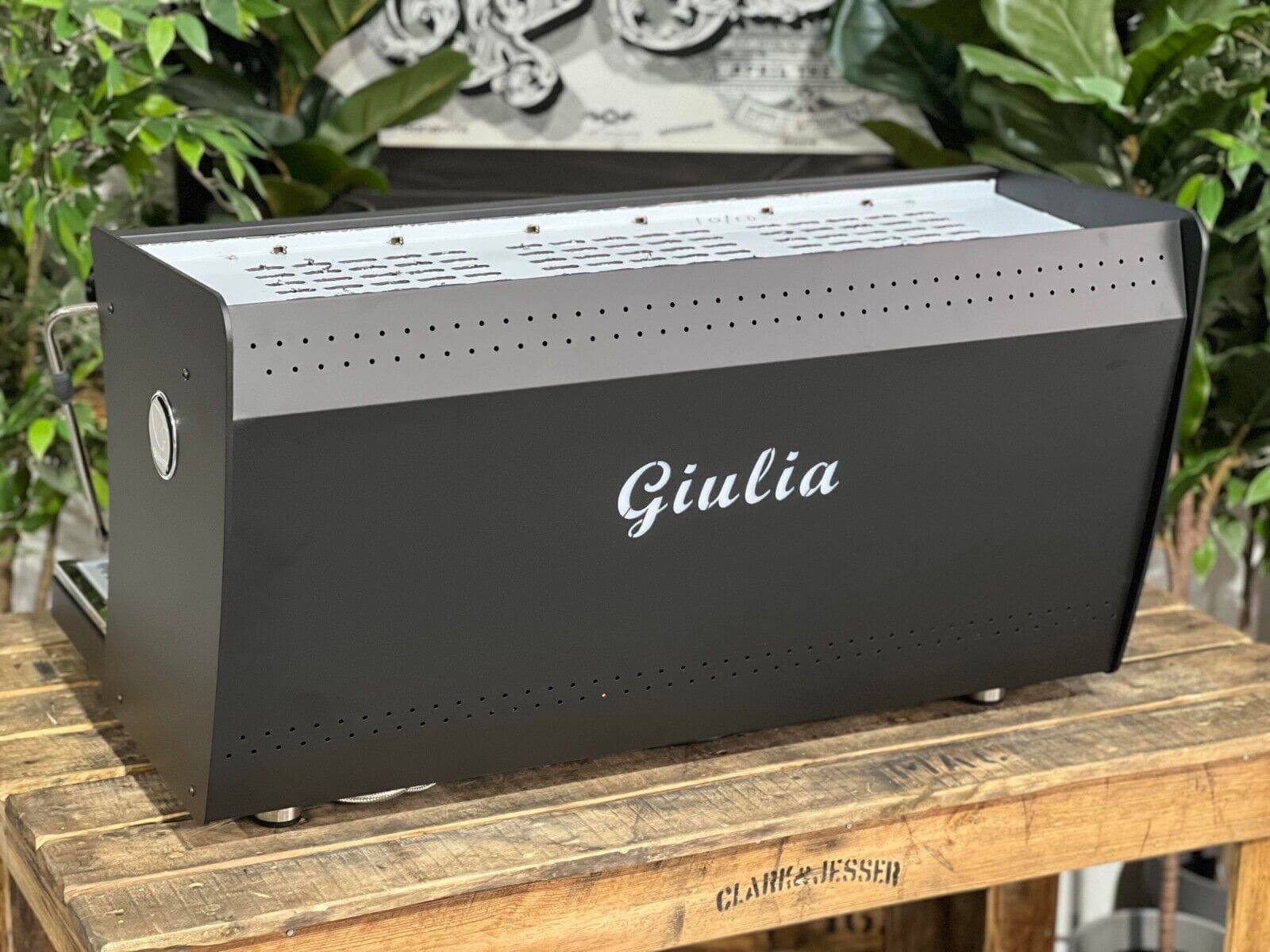 Brugnetti Giulia - 3 Group Commercial Espresso Machine - Black