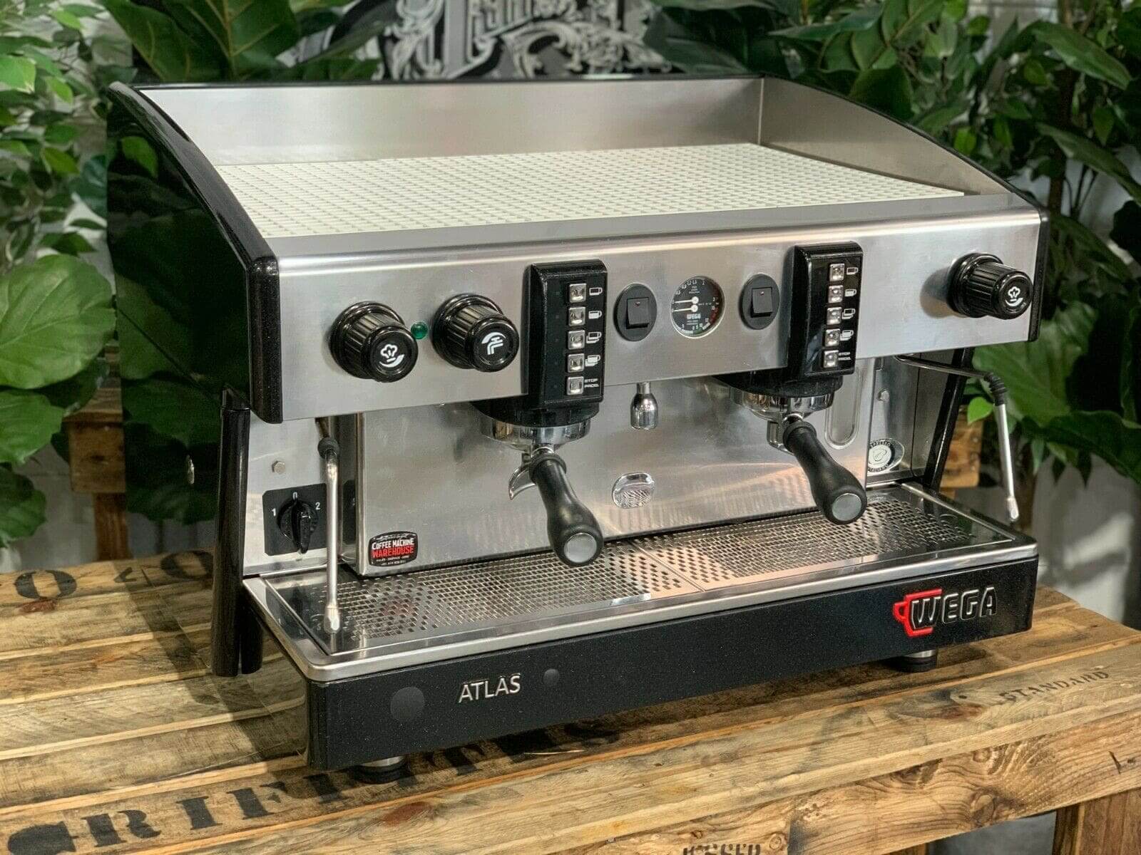 Wega Atlas EVD - 2 Group Commercial Espresso Machine - Black