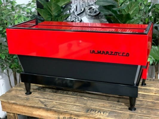 La Marzocco Linea Red - 3 Group Commercial Espresso Machine - Black