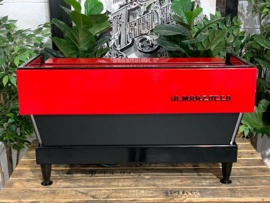 La Marzocco Linea Red - 3 Group Commercial Espresso Machine - Black