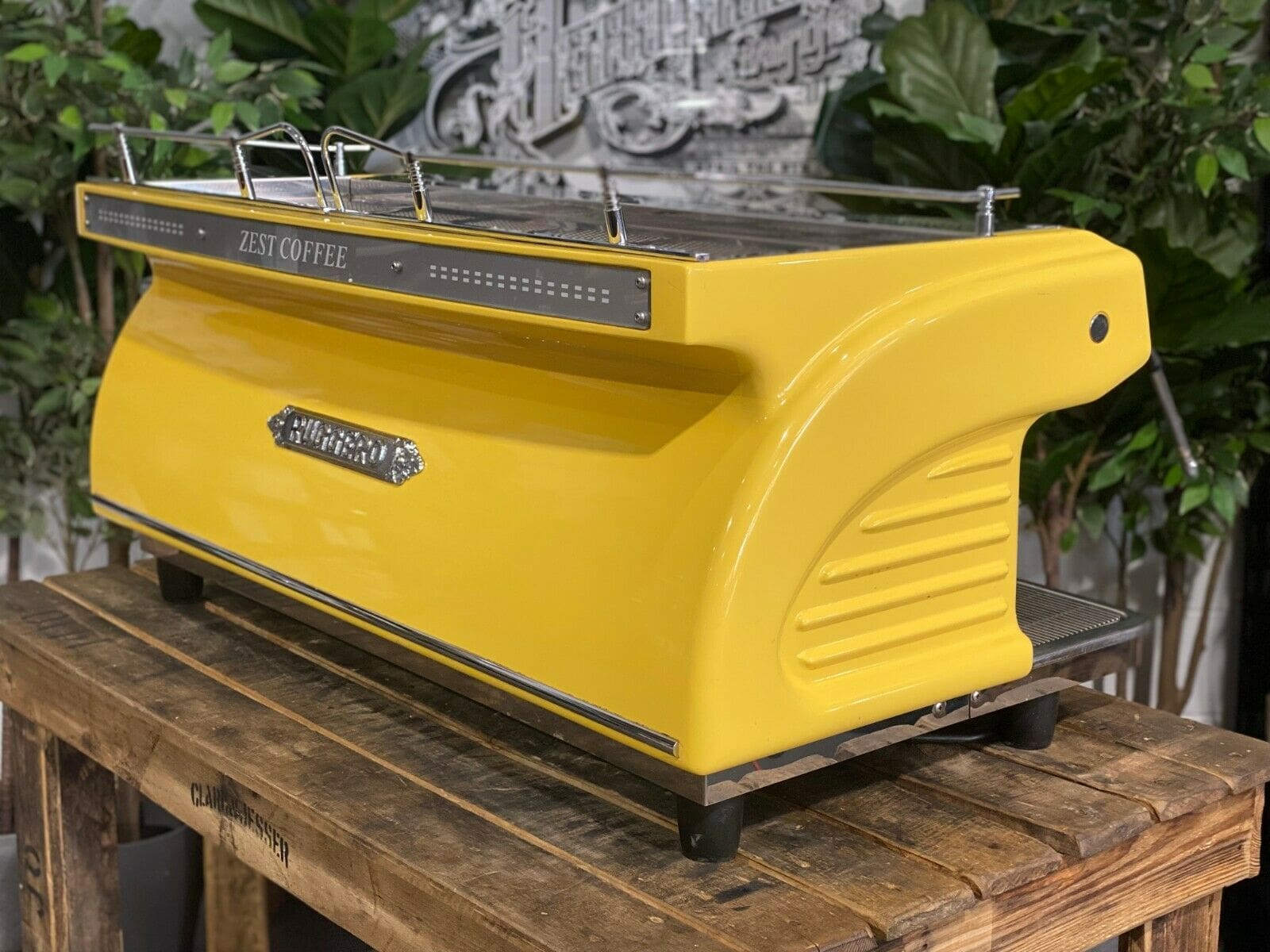 Expobar Ruggero - 3 Group Commercial Espresso Machine - Yellow