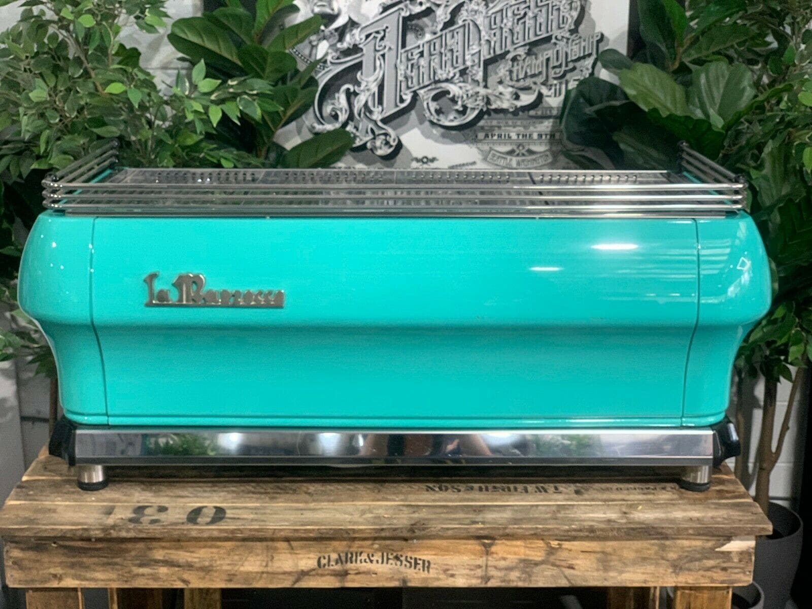La Marzocco FB80 - 4 Group Commercial Espresso Machine - Aqua