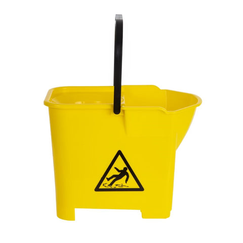 Jantex Mop Bucket Yellow 14Ltr
