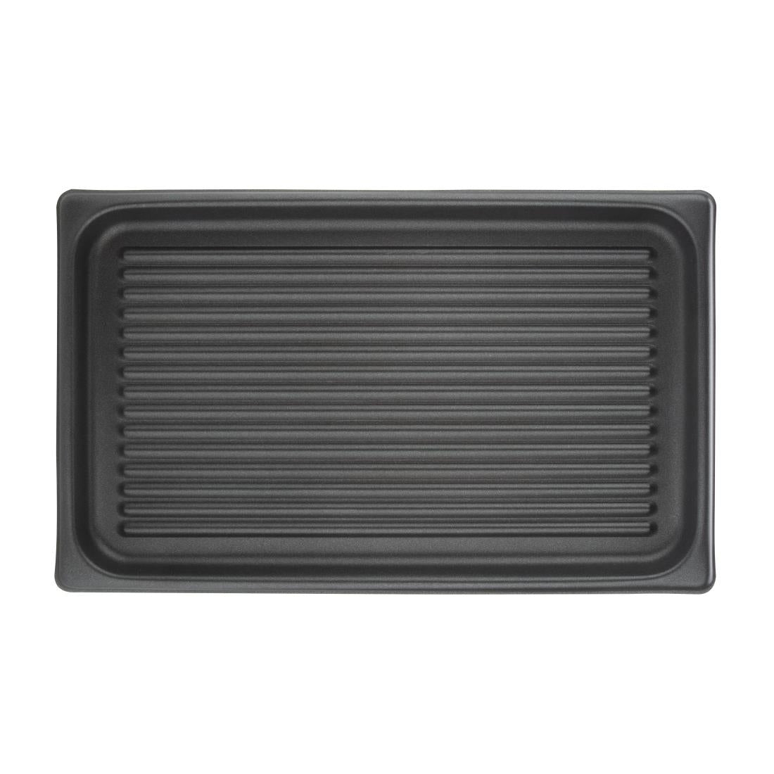 Vogue Ridged Non-Stick Baking Sheet - S372