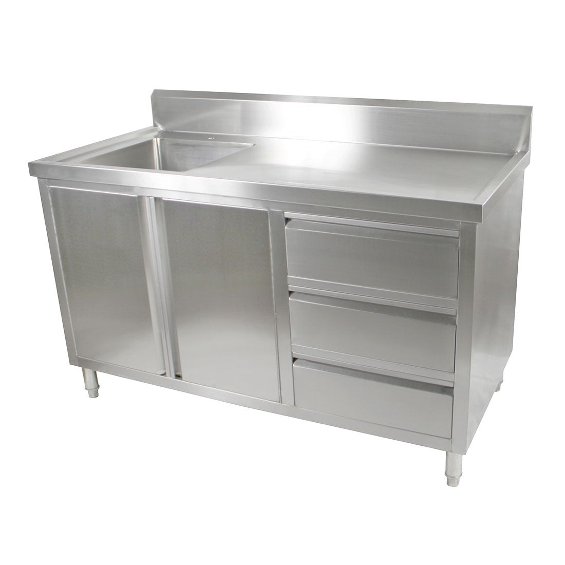 Modular Systems Cabinet With Left Sink SC-6-1500L-H