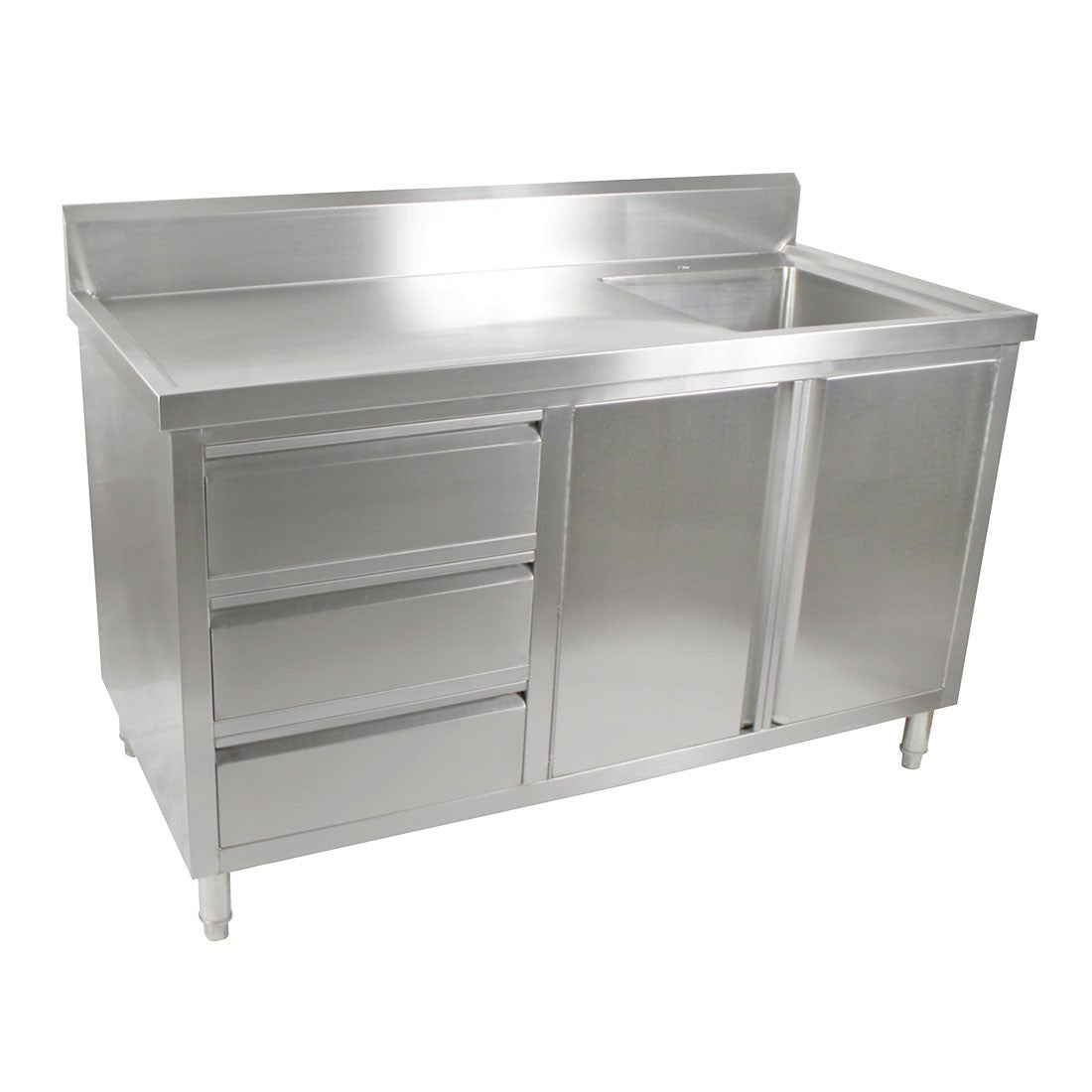 Modular Systems Cabinet With Right Sink SC-6-1500R-H