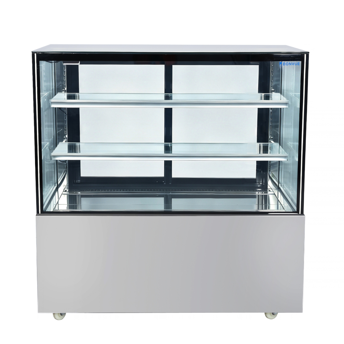 Bonvue Deluxe 1200mm Square Glass Cake Display Cabinet - SC120FA-2XB