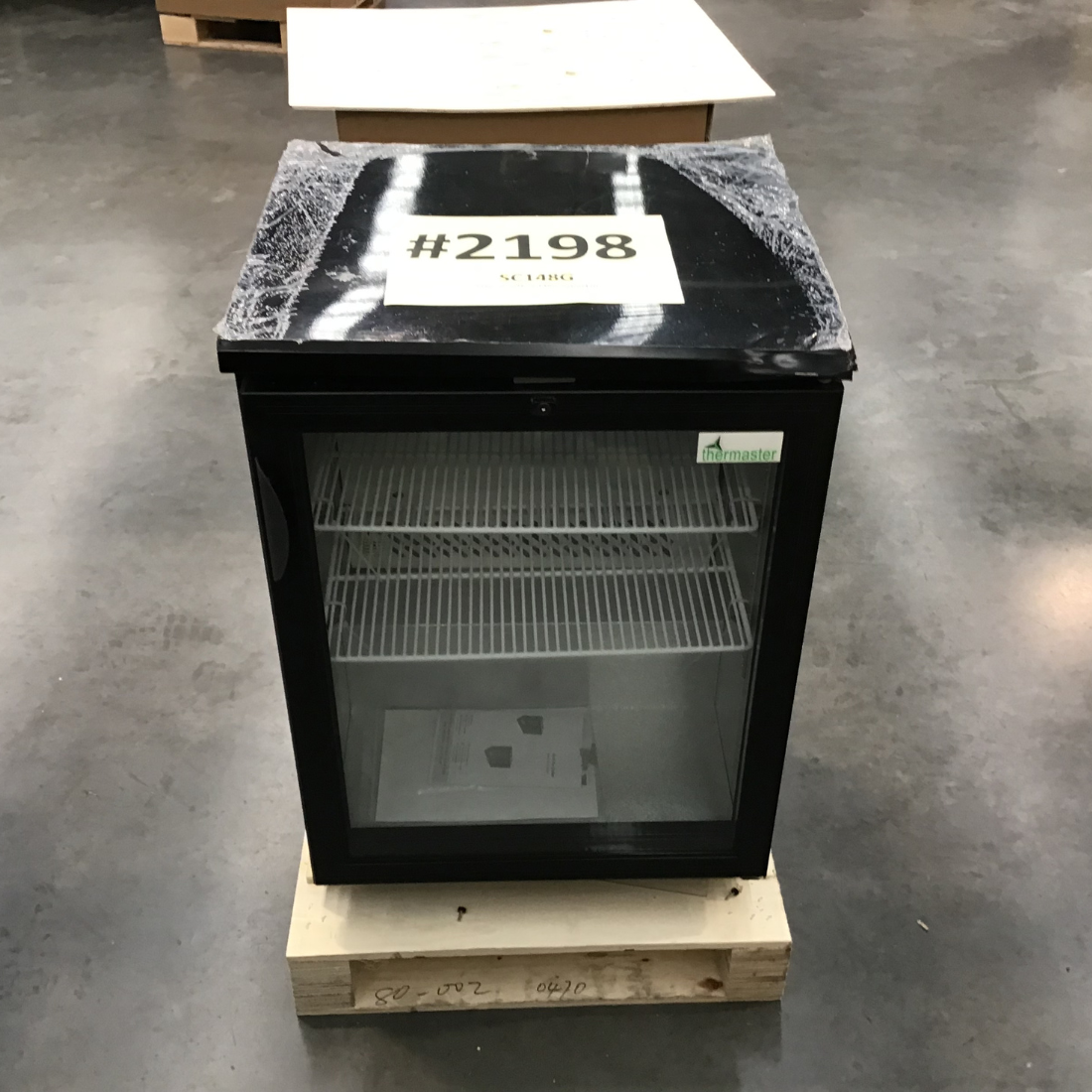 CLEARANCE - Thermaster single door Drink Cooler - SC148G-NSW2198
