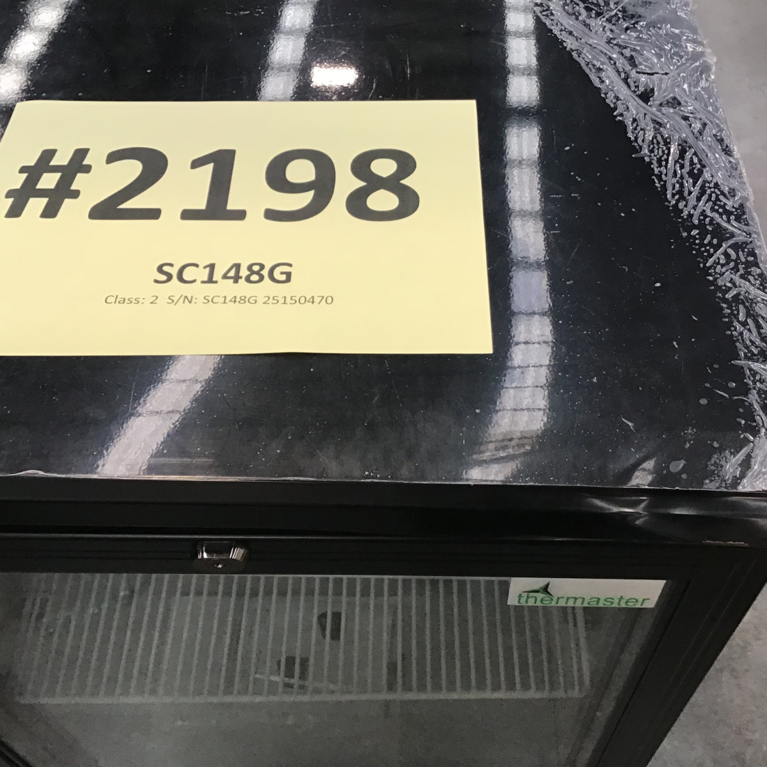 CLEARANCE - Thermaster single door Drink Cooler - SC148G-NSW2198